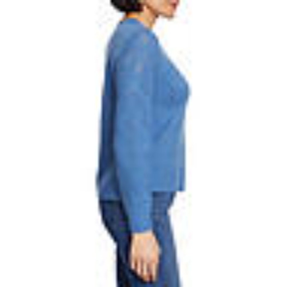 Cute Casual Christian Siriano Ladies Pointelle Sweater - NWT - Picture 4 of 4
